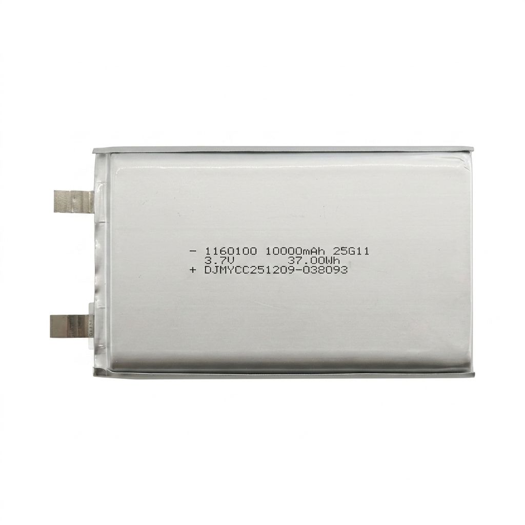 3.7V 10000mAh 1160100 Rechargeable Lithium Ion Polymer Battery for Consumer Electronics