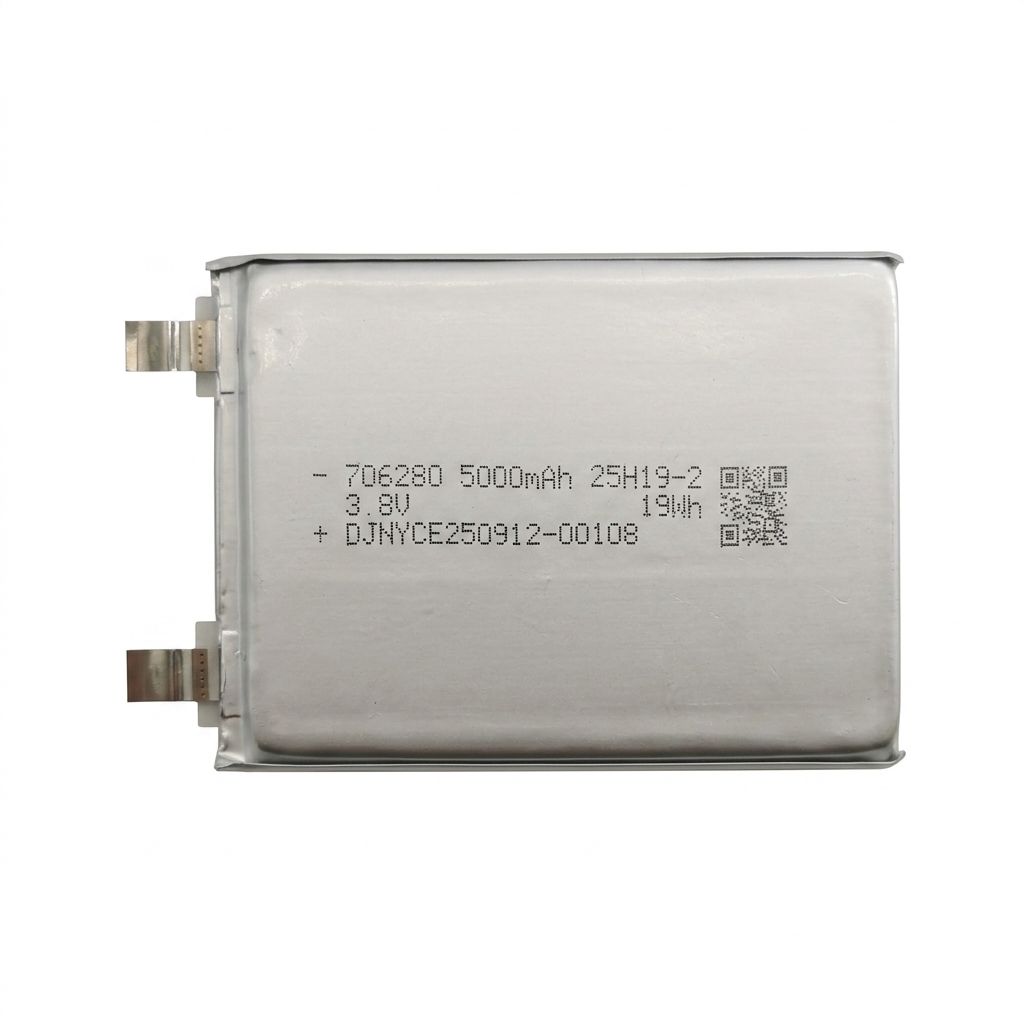 High Capacity 3.8V 5000mAh Lithium Ion Rechargeable Battery Pack 706280 for Portable Electronics