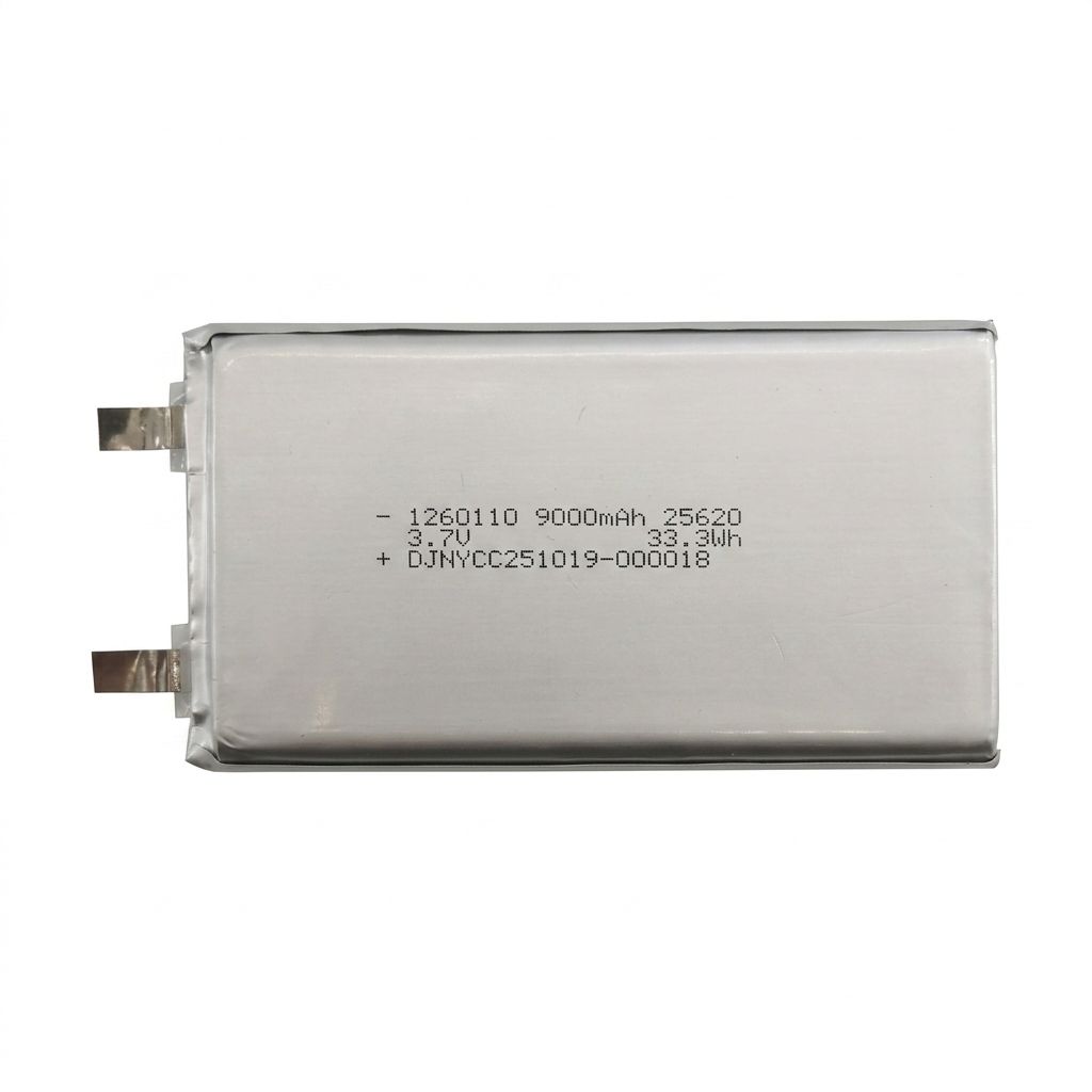 DJ 126280 3.8V 9000mAh High Capacity Lithium Ion Rechargeable Pouch Battery Cell