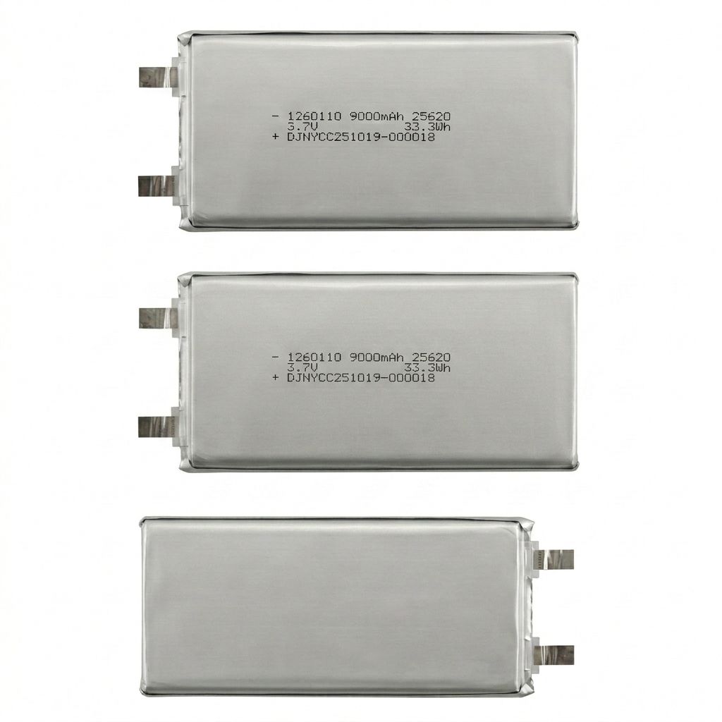 DJ 126280 3.8V 9000mAh High Capacity Lithium Ion Rechargeable Pouch Battery Cell