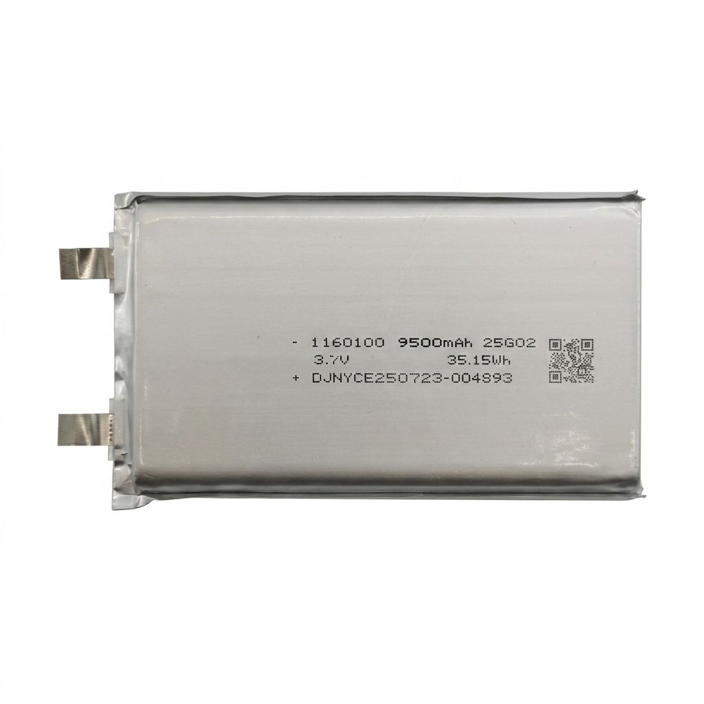 DJ 3.6V 9500mAh 1160100 Rechargeable Lithium Ion Battery Pack, 34.2Wh High Capacity Li-ion Cell for Industrial & Consumer Electronics